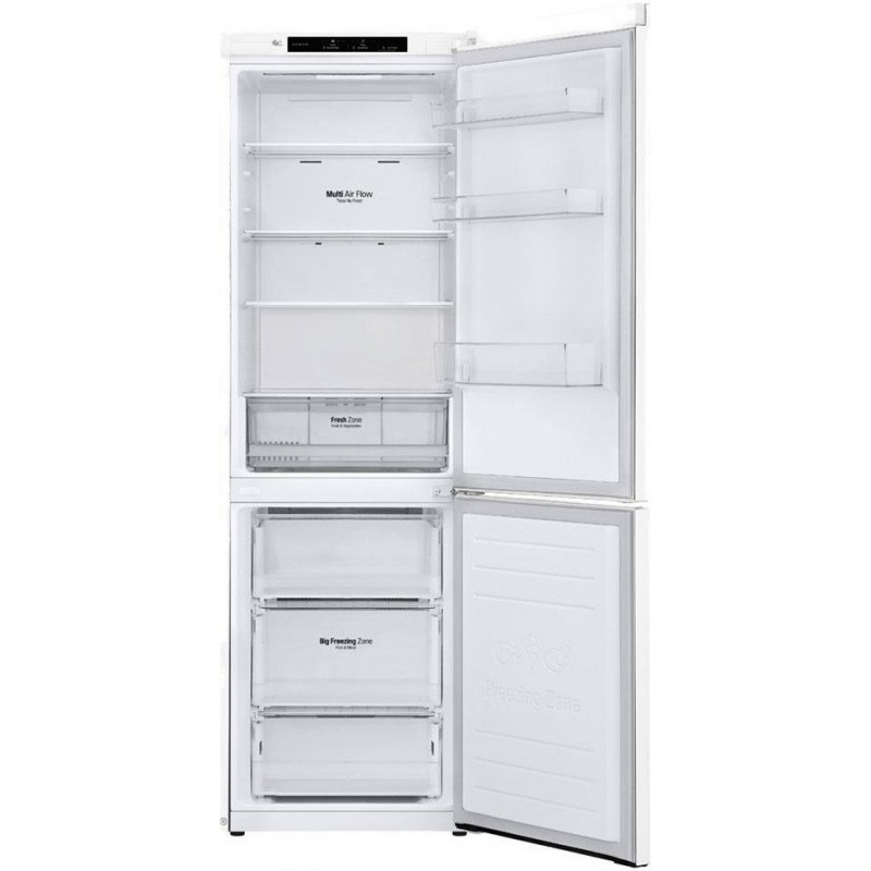 Холодильник з морозильною камерою LG GBP31SWLZN