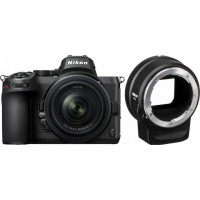 беззеркальный фотоаппарат Nikon Z5 kit (24-50mm) + FTZ (VOA040K003)