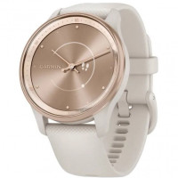 Смарт-годинник Garmin Vivomove Trend Peach Gold S. Steel Bezel w. Ivory Case and S. Band (010-02665-01)