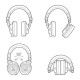 Навушники без мікрофону Audio-Technica ATH-M50x White