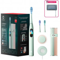 Электрическая зубная щетка Oclean X Ultra Set Green (6970810553505)