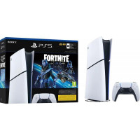 Стационарная игровая приставка Sony PlayStation 5 Slim Digital Edition 1TB Fortnite Cobalt Star Bundle (1000045170)