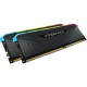 Пам'ять для настільних комп'ютерів Corsair 64 GB (2x32GB) DDR4 3600 MHz Vengeance RGB RS (CMG64GX4M2D3600C18)