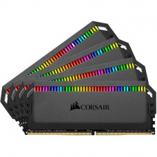 Пам'ять для настільних комп'ютерів Corsair 32 GB (4x8GB) DDR4 3200 MHz Dominator Platinum RGB (CMT32GX4M4C3200C16)