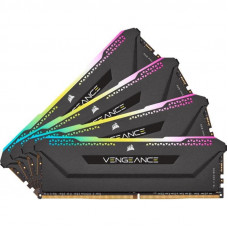 Пам'ять для настільних комп'ютерів Corsair 32 GB (4x8GB) DDR4 3600 MHz Vengeance RGB PRO SL (CMH32GX4M4D3600C18)