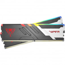 Пам'ять для настільних комп'ютерів PATRIOT 64 GB (2x32GB) DDR5 5200 MHz Viper Venom RGB (PVVR564G520C40K)