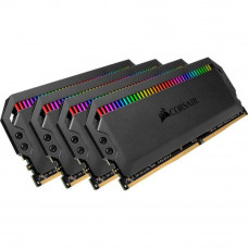 Пам'ять для настільних комп'ютерів Corsair 32 GB (4x8GB) DDR4 3600 MHz Dominator Platinum RGB (CMT32GX4M4C3600C18)