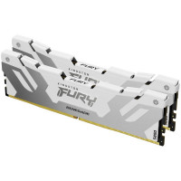 Память для настольных компьютеров Kingston FURY 32 GB (2x16GB) DDR5 8000 MHz Renegade White/Silver (KF580C38RWK2-32)