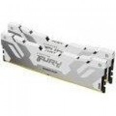 Пам'ять для настільних комп'ютерів Kingston FURY 32 GB (2x16GB) DDR5 7600 MHz Renegade Silver/White (KF576C38RWK2-32)