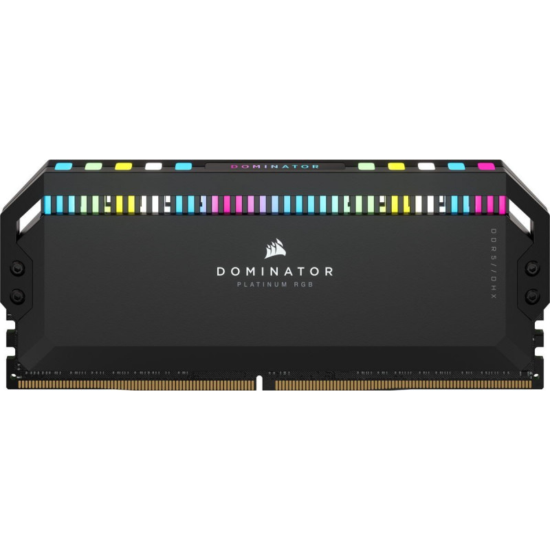 Пам'ять для настільних комп'ютерів Corsair 64 GB (2x32GB) DDR5 6000 MHz DOMINATOR PLATINUM RGB (CMT64GX5M2B6000Z30)