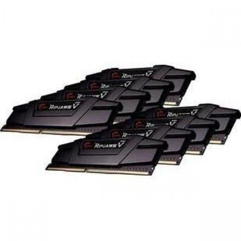 Память для настольных компьютеров G.Skill 256 GB (8x32GB) DDR4 3200 MHz Ripjaws V (F4-3200C16Q2-256GVK)
