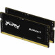 Память для ноутбуков Kingston FURY 32GB (2x16GB) DDR5 6400MHz Impact Black (KF564S38IBK2-32)