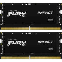 Память для ноутбуков Kingston FURY 32GB (2x16GB) DDR5 6400MHz Impact Black (KF564S38IBK2-32)
