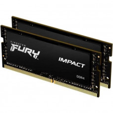 Память для настольных компьютеров Kingston FURY 32 GB (2x16 GB) SO-DIMM DDR4 2666 MHz Impact (KF426S15IB1K2/32)