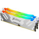 Пам'ять для настільних комп'ютерів Kingston FURY 32 GB (2x16GB) DDR5 6000 MHz Renegade RGB White/Silver (KF560C32RWAK2-32)