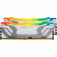 Память для настольных компьютеров Kingston FURY 48 GB (2x24GB) CUDIMM DDR5 8400 MHz Renegade Silver/White RGB (KF584CU40RWAK2-48)