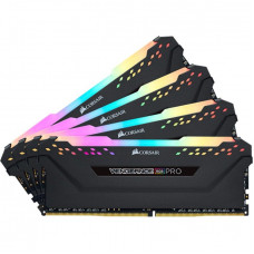 Пам'ять для настільних комп'ютерів Corsair 64 GB (4x16GB) DDR4 3600 MHz Vengeance RGB PRO (CMW64GX4M4D3600C18)