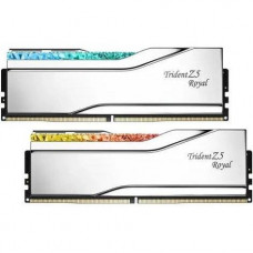 Память для настольных компьютеров G.Skill 32GB (2x16GB) DDR5 6400MHz Trident Z5 Royal Silver (F5-6400J3239G16GX2-TR5S)