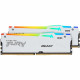 Пам'ять для настільних комп'ютерів Kingston FURY 32 GB (2x16GB) 5200 MHz Beast White RGB (KF552C40BWAK2-32)