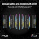 Пам'ять для настільних комп'ютерів Corsair 32 GB (2x16GB) DDR5 5200 MHz Vengeance RGB (CMH32GX5M2B5200C40)