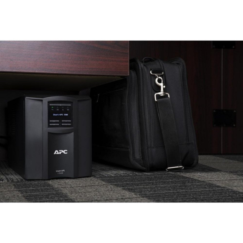 линейно-интерактивное ИБП APC Smart-UPS 1500VA Tower LCD SmartConnect (SMT1500IC)