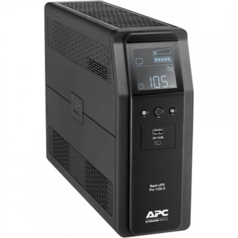 Лінійно-інтерактивне ДБЖ APC Back UPS Pro BR 1200VA LCD (BR1200SI)