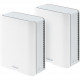 Mesh-система ASUS ZenWiFi BT8 2-Pack White (90IG0930-MO3B20, 90IG0930-MA1B2T)